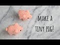 amigurumi pig tutorial - crochet pig