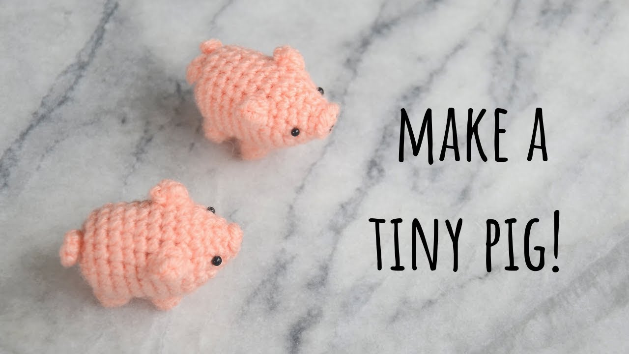 Crochet Pig Amigurumi Plushies Crochet Animals