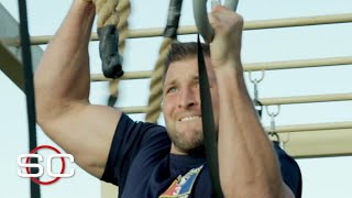 Tim Tebow attempts an Army obstacle course | SportsCenter Tim Tebow attempts an Army obstacle course | SportsCenter