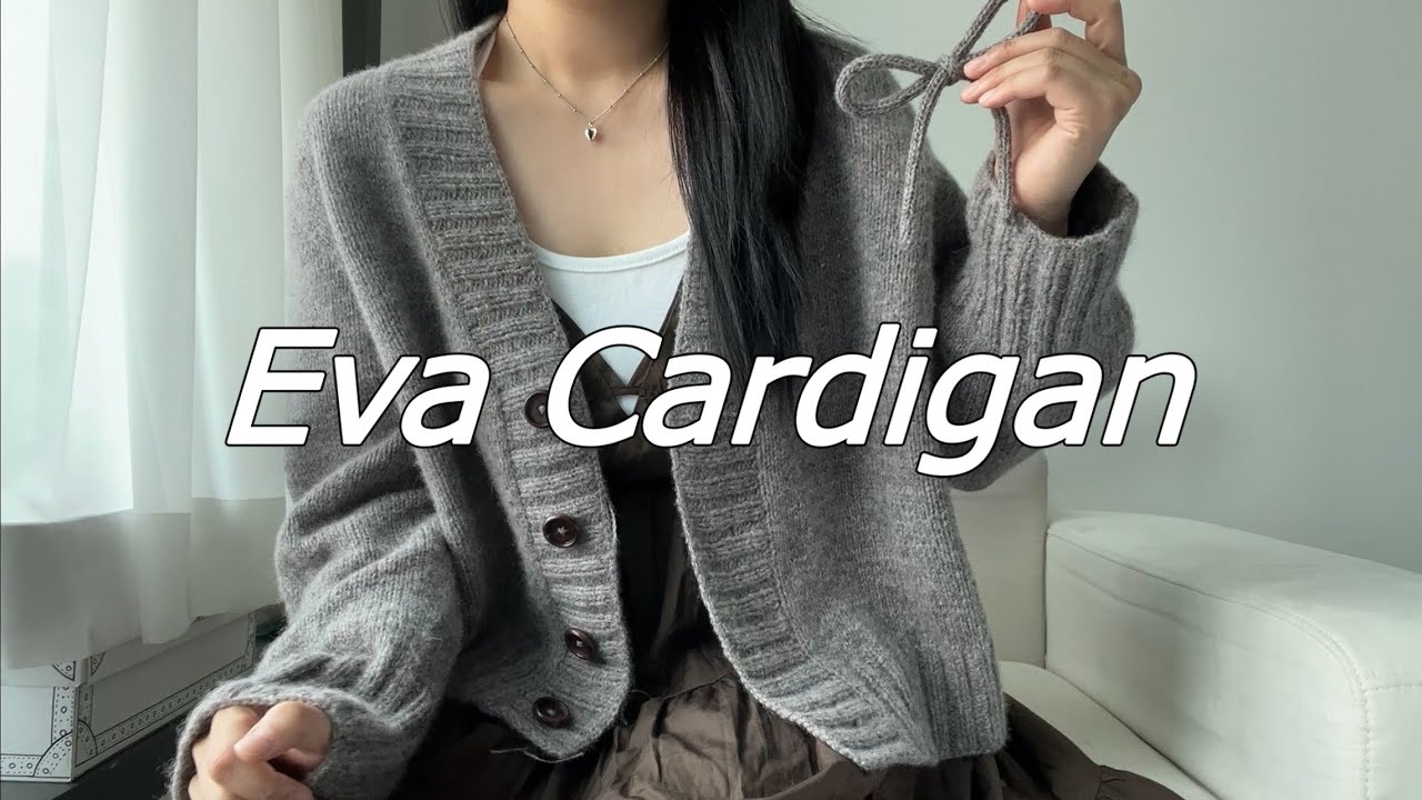 Я люблю осень! | Eva Cardigan | Knitting Vlog (sub)