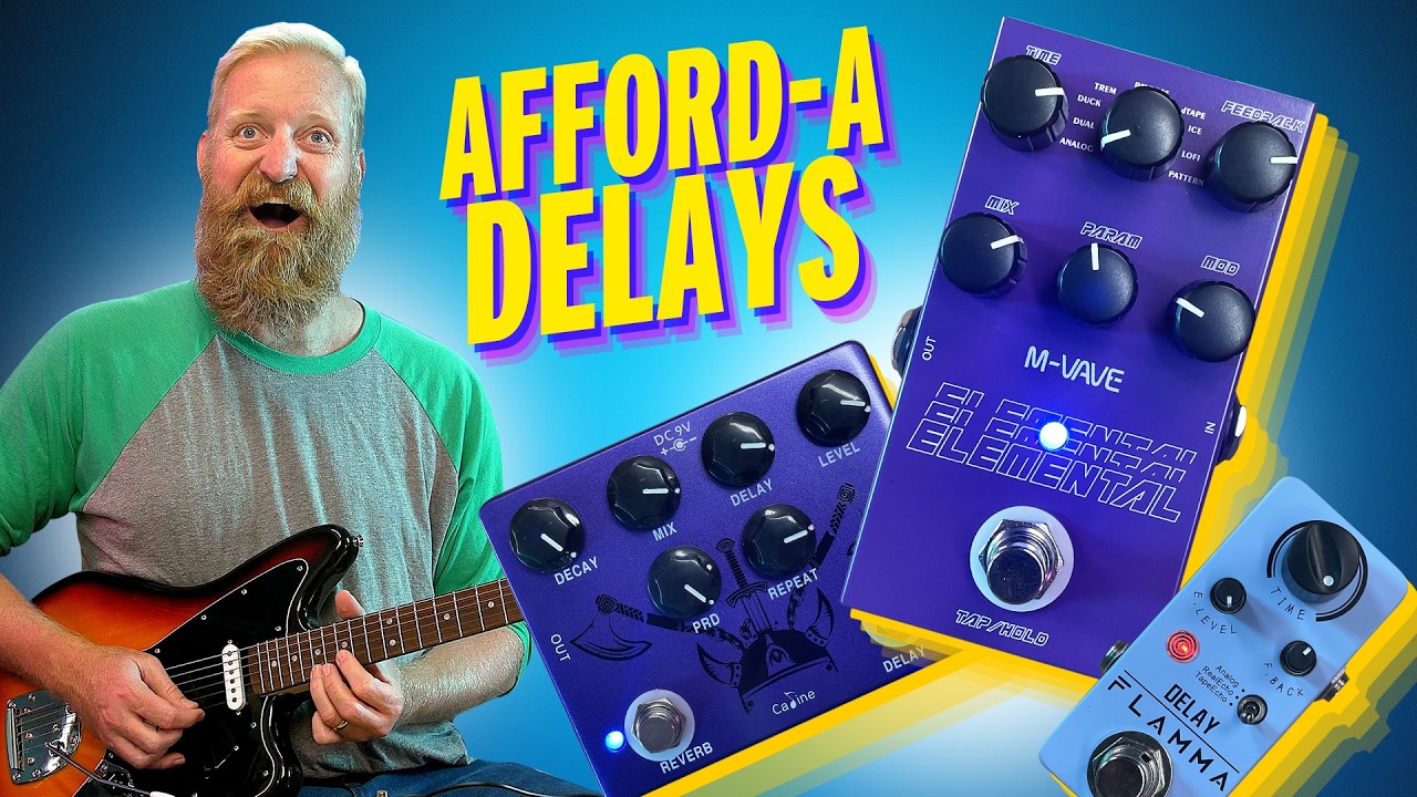 AFFORD-A-DELAYS! - M-VAVE Elemental, Flamma FC03 & Caline Ragnarock - Jump hoops and WIN!