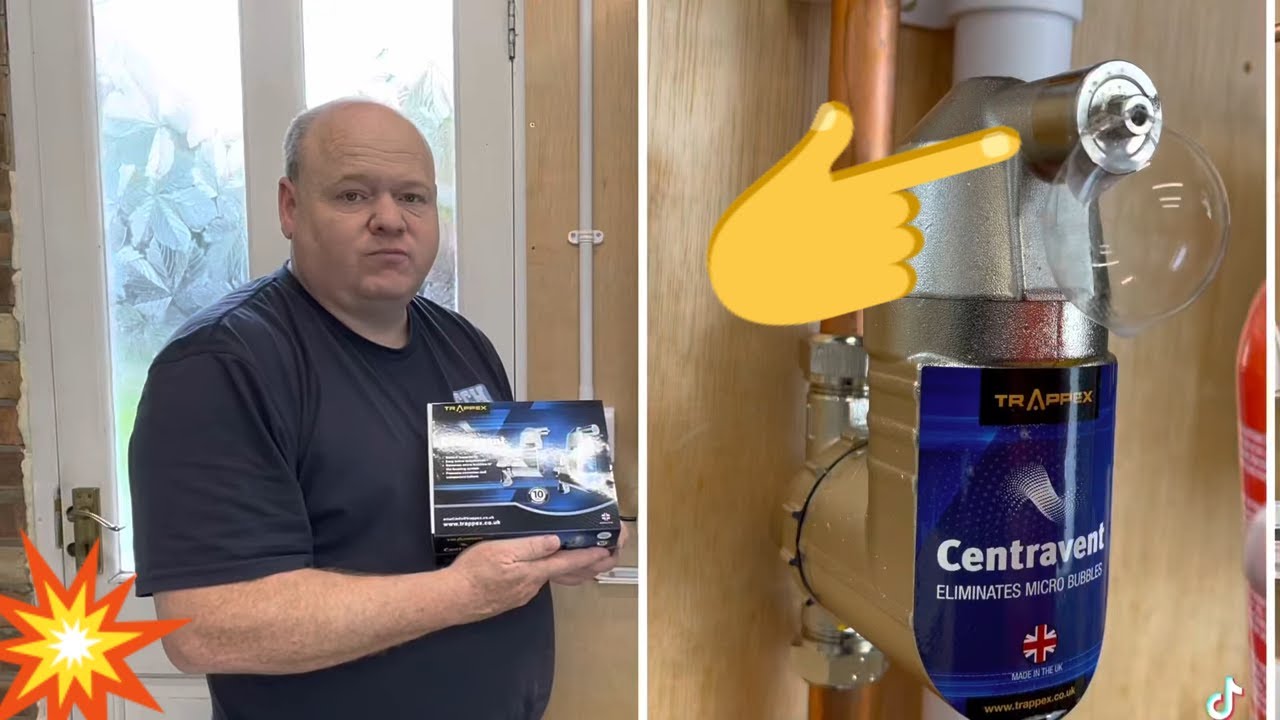 Trappex Centravent Deaerator - Central Heating Protection