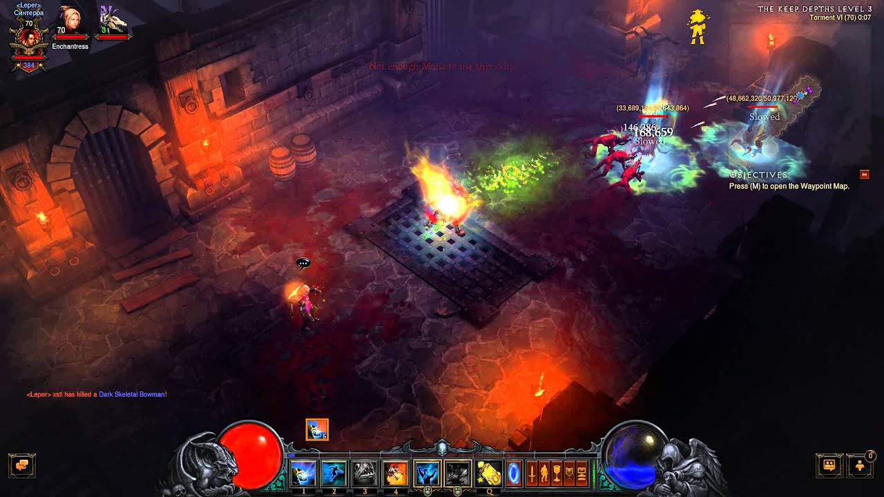 Diablo III Witch Doctor Torment 6 Ghom Jade Harvester Build