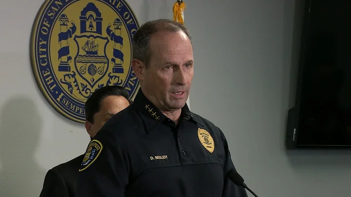 San Diego Police Chief David Nisleit updates statu...