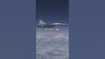 Su-27 Fighter Jet Intercepts NATO F-16