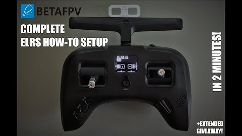 #betaFPV ELRS Setup in 2 minutes - how to set up ELRS Express LRS (BetaFPV nano module 500mw)