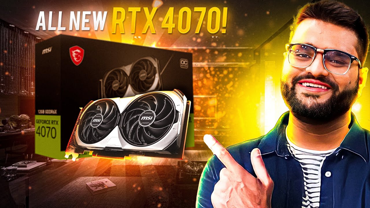 Unboxing and Review: MSI Geforce RTX 4070 Ventus 2x OC |SMC 