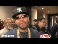 Allen Iverson "video bomb" Shaq interview by Isiah Thomas *FULL