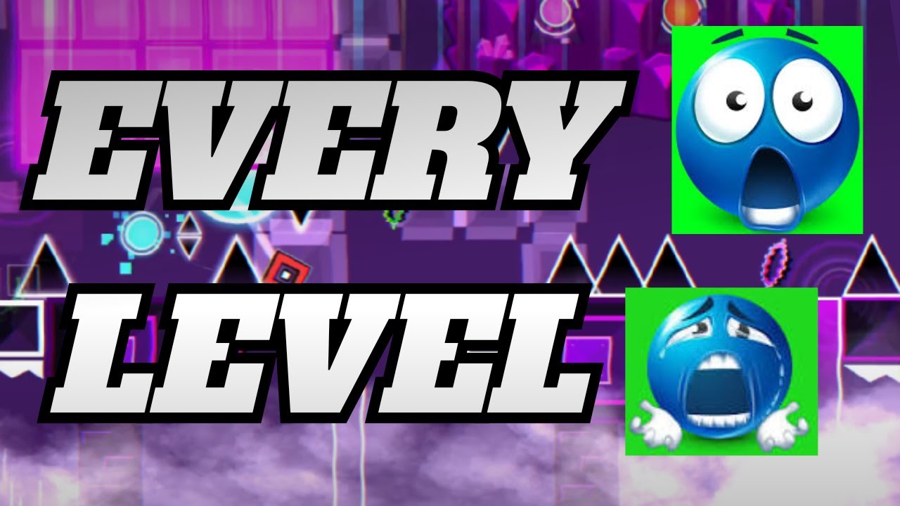 Every Level that I am Currently Building in Geometry Dash - YouTube