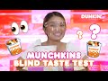 Munchkins Blind Taste Test Ft. Gandang Morenx | Dunkin' PH