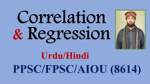 Stat21: Correlation and Regression in Urdu/ Hindi