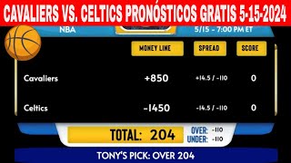 Cleveland Cavaliers vs Boston Celtics 5/15/2024 Pronósticos GRATIS de la NBA para Hoy