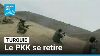 Le PKK retire toutes ses forces de la Turquie, Ankara salue cette annonce • FRANCE 24