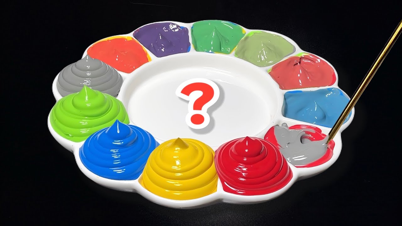 How to Making 13 Magical Colors from Red, Yellow, Cyan, Lime Green and ...