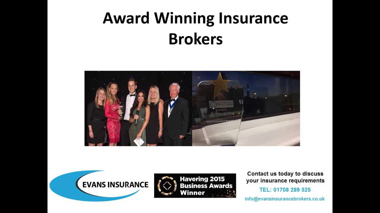 Evans Insurance Brokers in Romford Essex YouTube