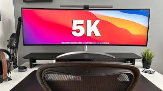 NEW LG 5K 49inch SUPER UltraWide 144hz IPS Monitor 49WQ95CW Review | PERFECT Productivity Monitor