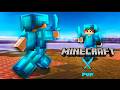 Dueling my brother in Minecraft