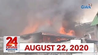 24 Oras Weekend Express: August 22, 2020 [HD]