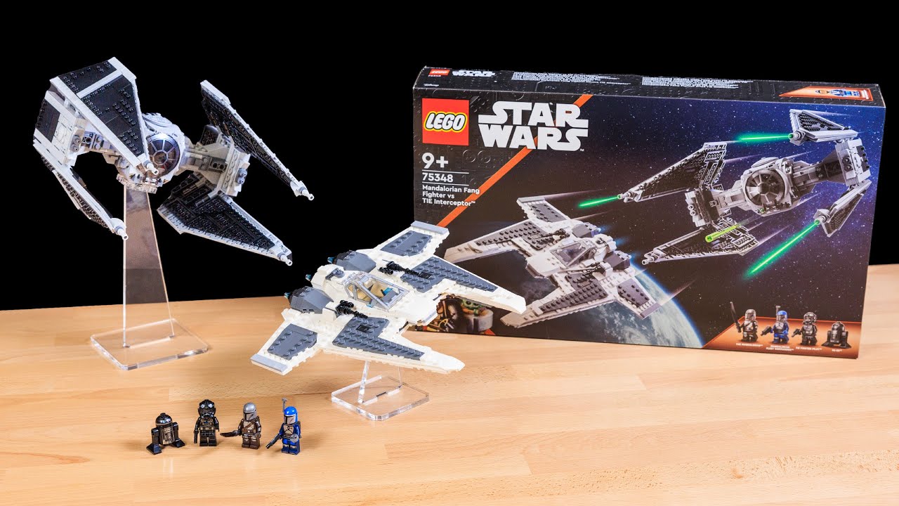 Star Wars: Mandalorian Fang Fighter vs. TIE Interceptor (75348) bmsa.mx