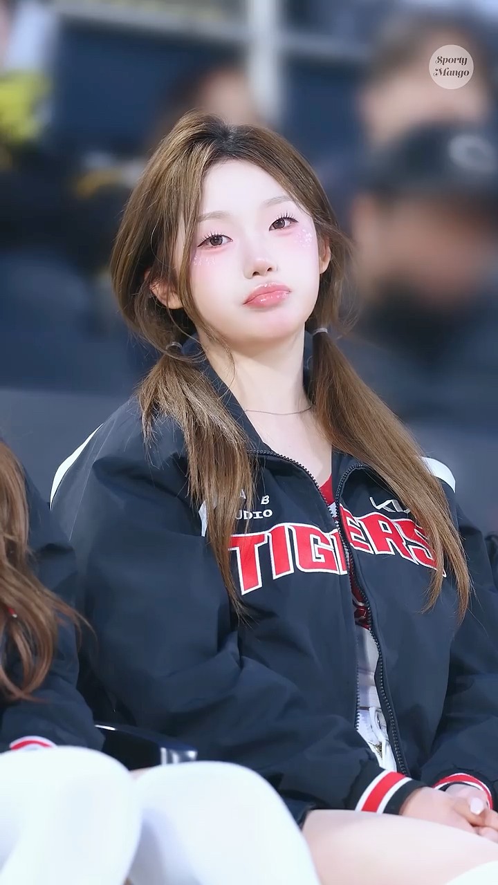 막내 이예은 치어리더의 귀여운 표정