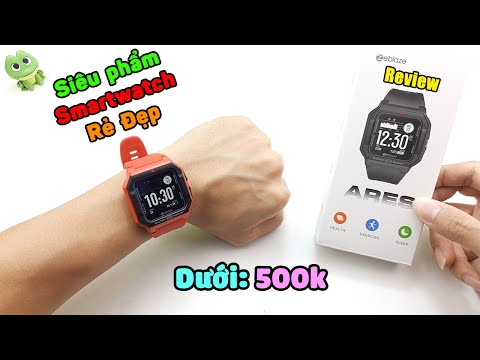 Video Siêu ĐẸP RẺ Đồng Hồ Thông Minh Zeblaze Ares chỉ dưới... - youtube