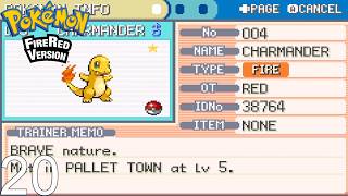 Pokemon FireRed [Shiny Charizard Only] Walkthrough Part 20 Shiny Charmander @rainbow_italiasrl