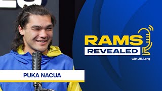 Puka Nacua Discusses His Rookie Season, Influence Of His Family, First NFL TD & More | Rams Revealed