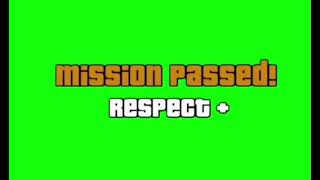 GTA green screen mission passed