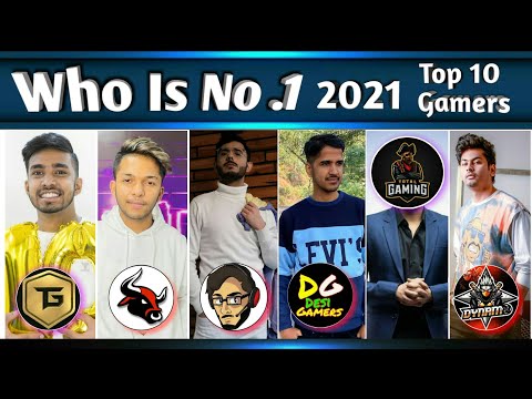 Top 10 Gaming Youtubers in India 🇮🇳 | Ft. Techno Gamerz, Total Gaming, Dynamo Gaming, Desi Gamers