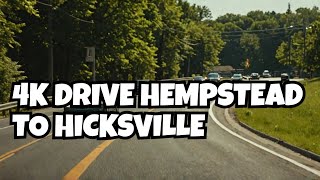 4K Drive on HEMPSTEAD TURNPIKE TO HICKSVILLE, New York #trending #viralvideo