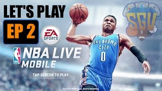 Nba Live Mobile Android, Ios - Lets Play Ep2 First Season Game