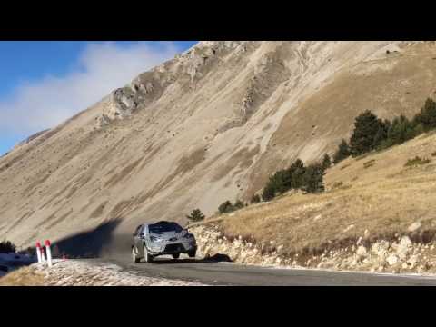 Toyota Yaris WRC 2017 Monte Carlo Tests - Juho Hänninen / Kaj Lindström