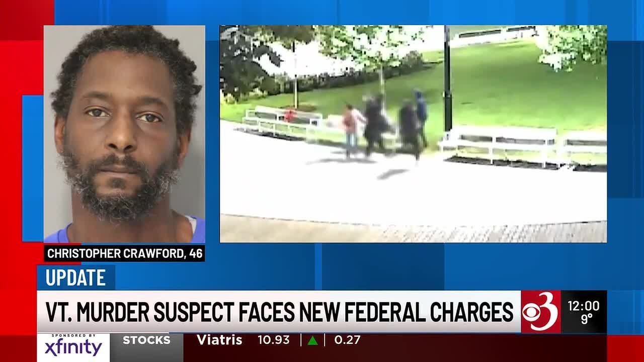 Vermont murder suspect faces new charges