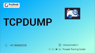 TCPDUMP | Learn Cyber Security | Ethical Hacking | Proseek Training Center