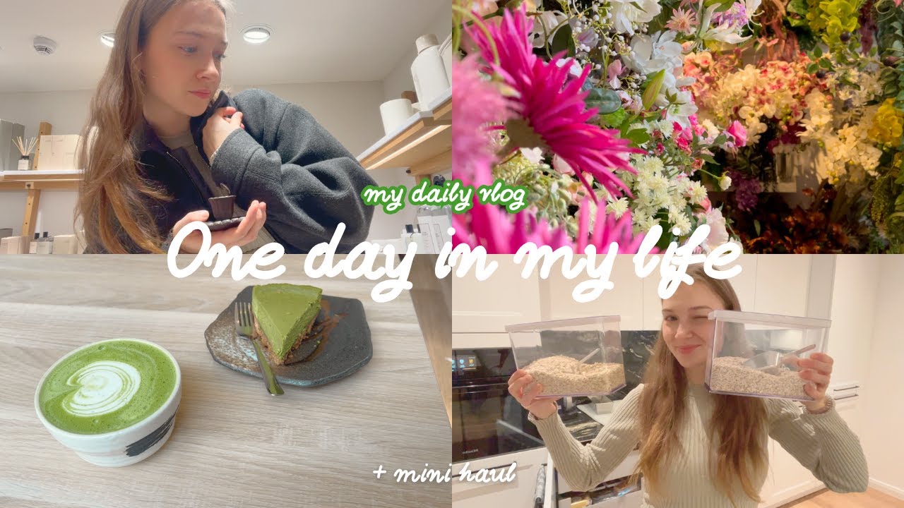 VLOG: Шопинг, haul покупок, прогулки по Дюссельдорфу, корейская еда и японский матча-кафе !