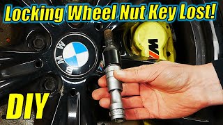 Locking Wheel Nut Key Lost BMW?  This is the BEST Solution