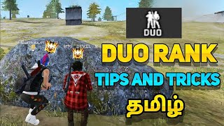 DUO RANK 🤩 PUSH TIPS AND TRICKS 😍 DAMAGE TRICK SURVIVE STRATEGY 😱 GRANDMASTER MATCH 💥 TAMIL