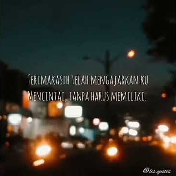 Story wa sedih buat yg patah hati