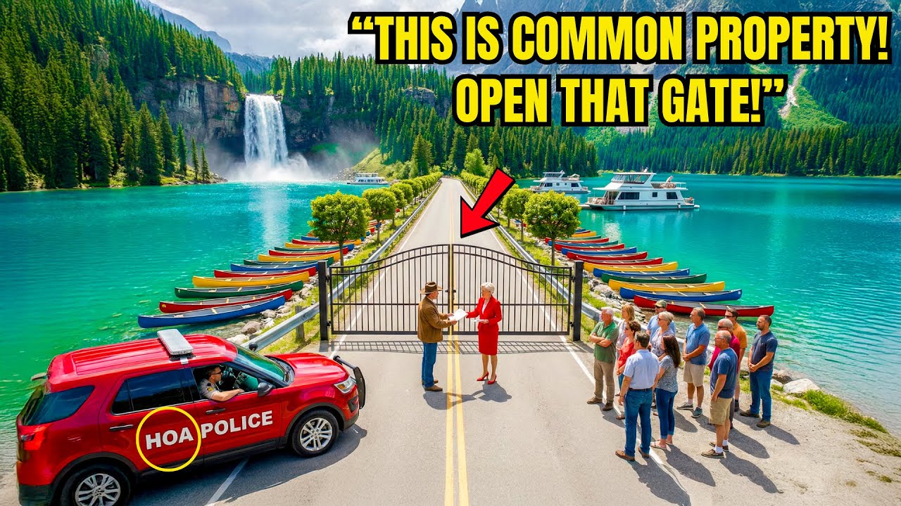 HOA Karen Loses It When I Lock Marina Gate & Kick Her Guests Out — She Screams “COMMON PROPERTY!