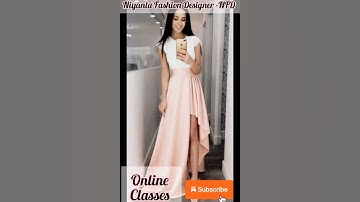 Dress Design Learn Online Fashion Design in Diploma Course with Certificate Class 179 Up-Down Skirt