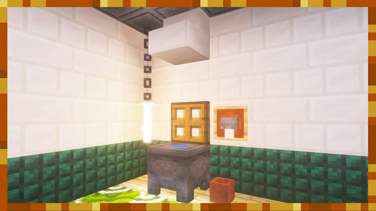 Minecraft Tutorial: How To Make A Toilet - YouTube