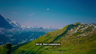 Nas Suresi Türkçe Meali 4K