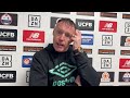 Graham Coughlan post-Woking