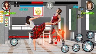 High School Fighting Gang : Gangster Teenage Karate Android Gameplay screenshot 1