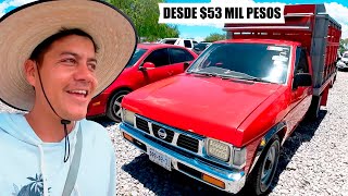 Especial Nissan Estaquita, doble cabina, sencilla desde $53 mil pesos en Tianguis Actopan Hidalgo!