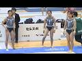 2025 練習 床 体操女子 JPN FXNS JR WU IR