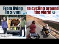 We built a 550€ tiny home, lived in it for 2 years, saved € and left to cycle the world for 10 years