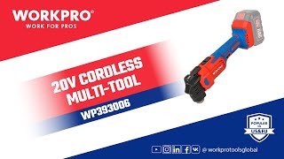 WORKPRO 20V BRUSHLESS MULTI TOOL | WP393006
