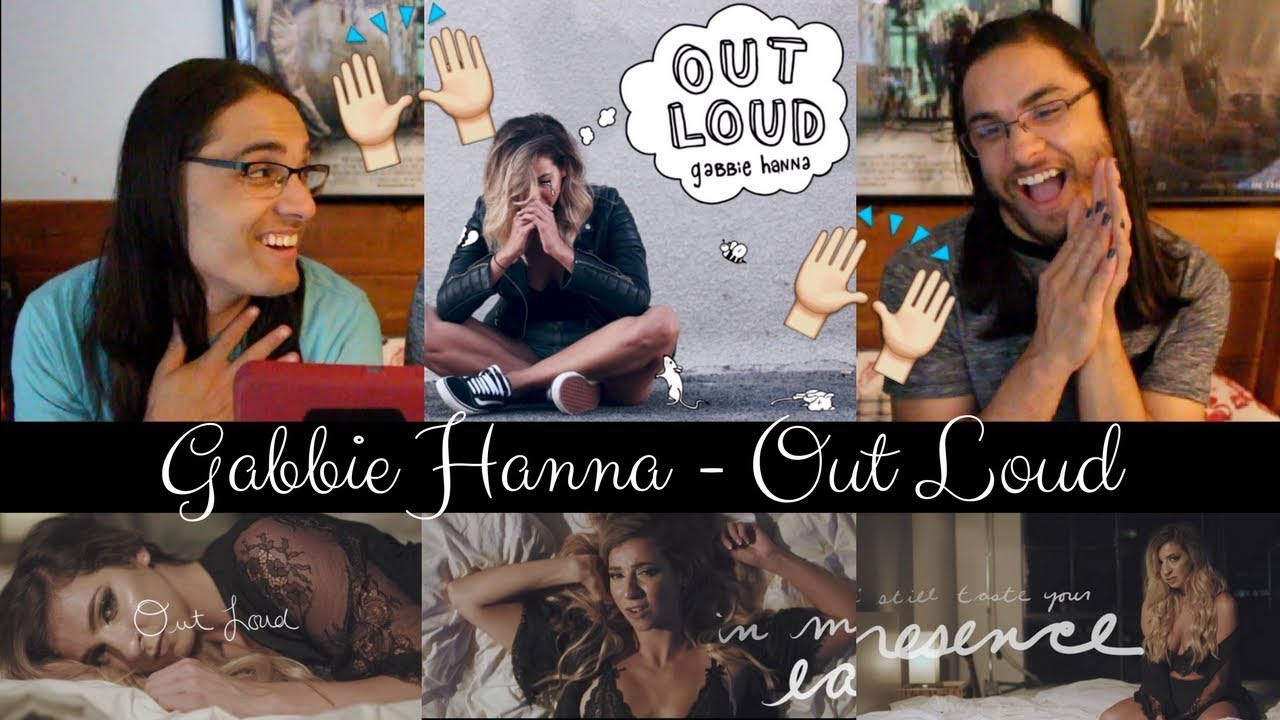 Gabbie Hanna (THE GABBIE SHOW) - Out Loud (Lyric Video) I OUR REACTION ...