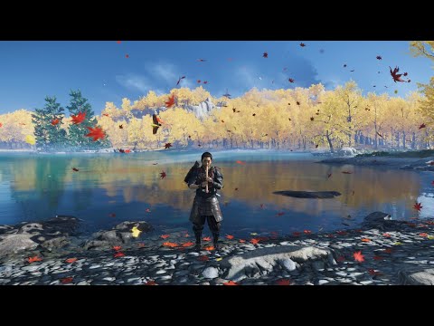 Ghost of Tsushima Playing the Flute